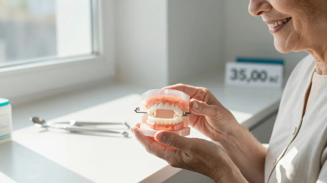 Kolik stojí umělá zubní protéza? Ceny za celou protézu, částečnou a okamžitou v roce 2026