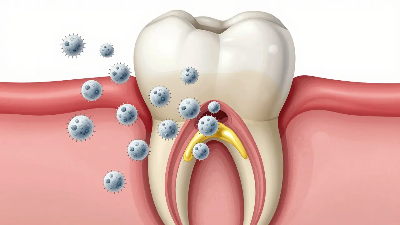 Co vytahuje zánět z těla? Jak tělo bojuje proti infekci v zubu a co to znamená pro vaše zdraví