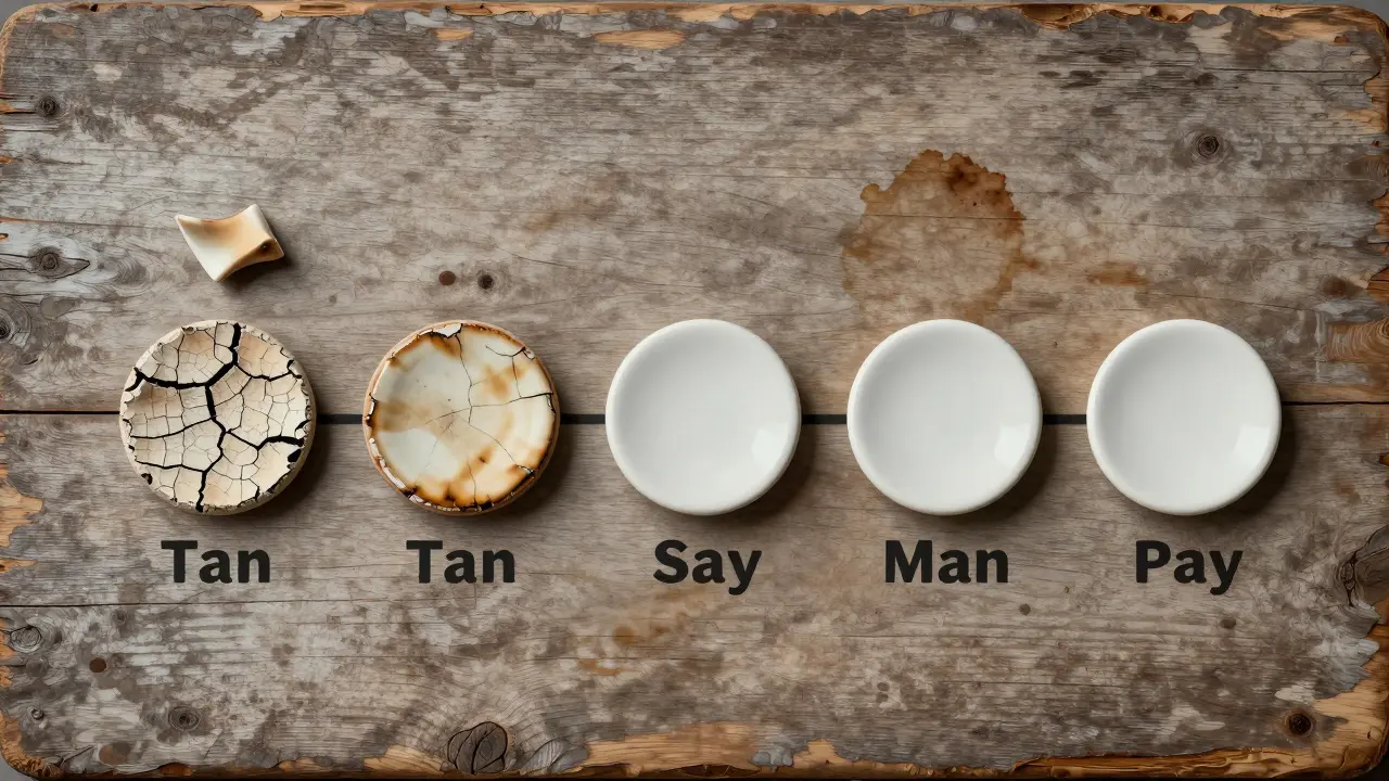 Timeline showing deterioration of composite veneers versus durable ceramic ones.