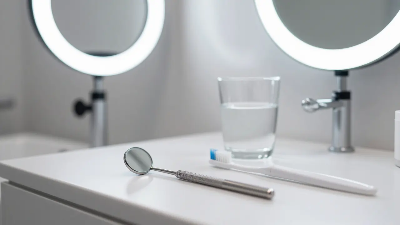 Dentální zrcátko: Úplný průvodce domácí kontrolou dásní