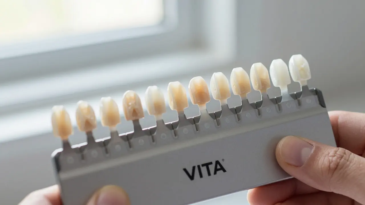 Veneers zuby: Jak vybrat přirozený odstín, který vám bude slušet