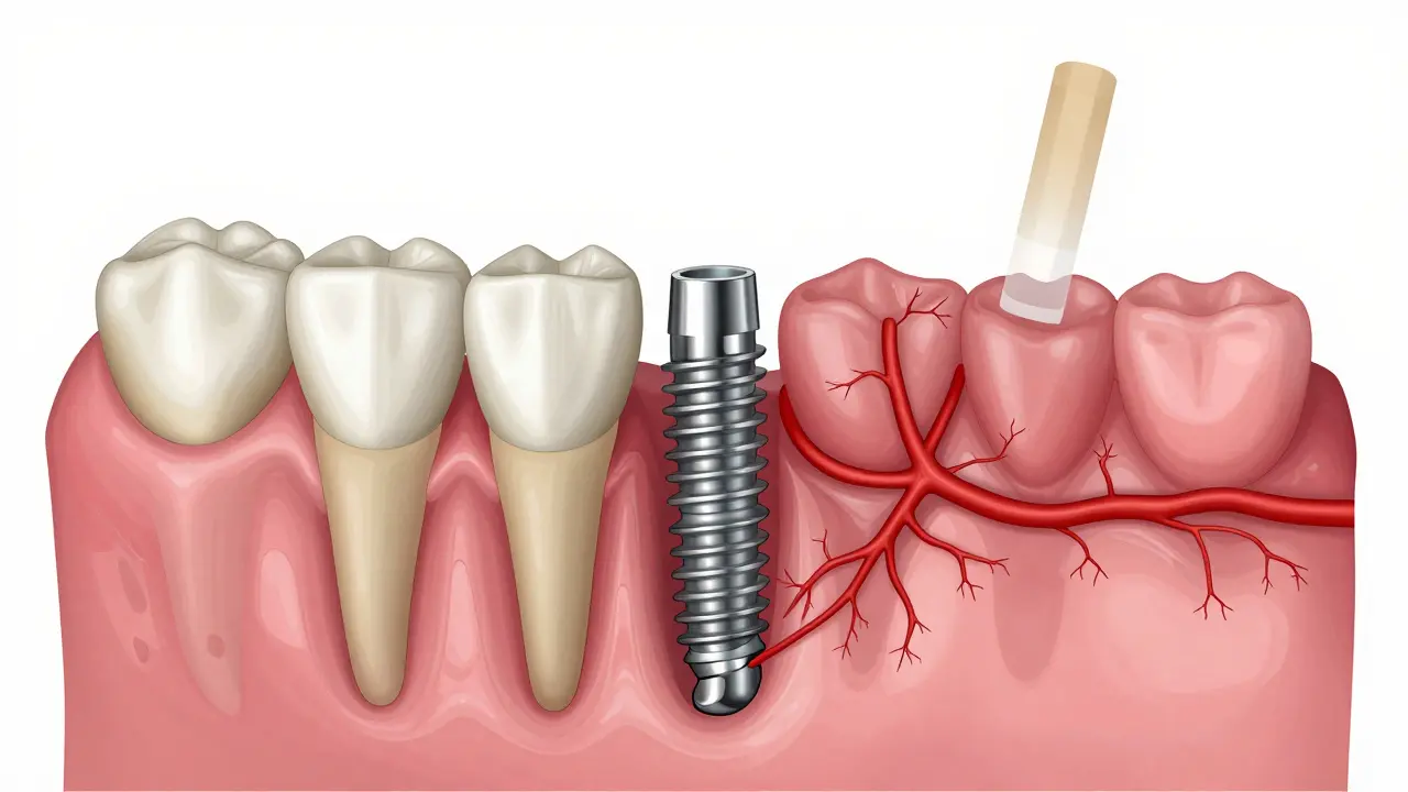 Zubní implantáty a kouření: Rizika, úspěšnost a rady pro kuřáky