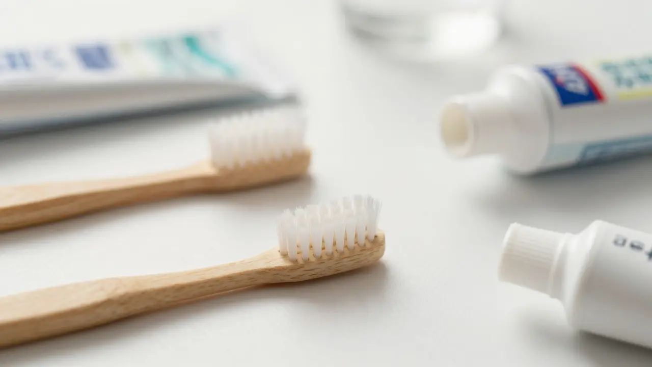 Hygienické pomůcky pro péči o zuby a mezery mezi nimi